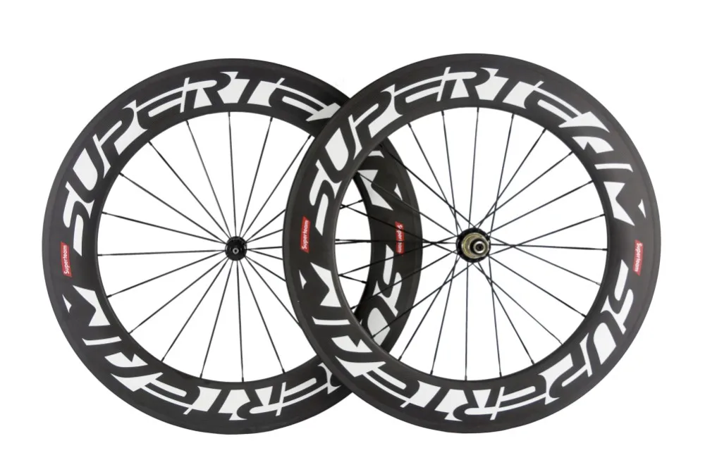 Top Superteam 700C 88mm Clincher Tubular Road Bike Carbon Wheels 23mm Width Bicycle Wheelset 0 Top Superteam 700C 88mm Clincher Tubular Road Bike Carbon Wheels 23mm Width Bicycle Wheelset 0