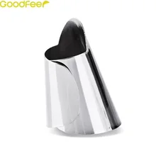 Goodfeer Нержавеющая сталь палец протектор для резки Dicing пилинг шкуросъемные палец защита рук Кухня и столовая Кухня инструмент
