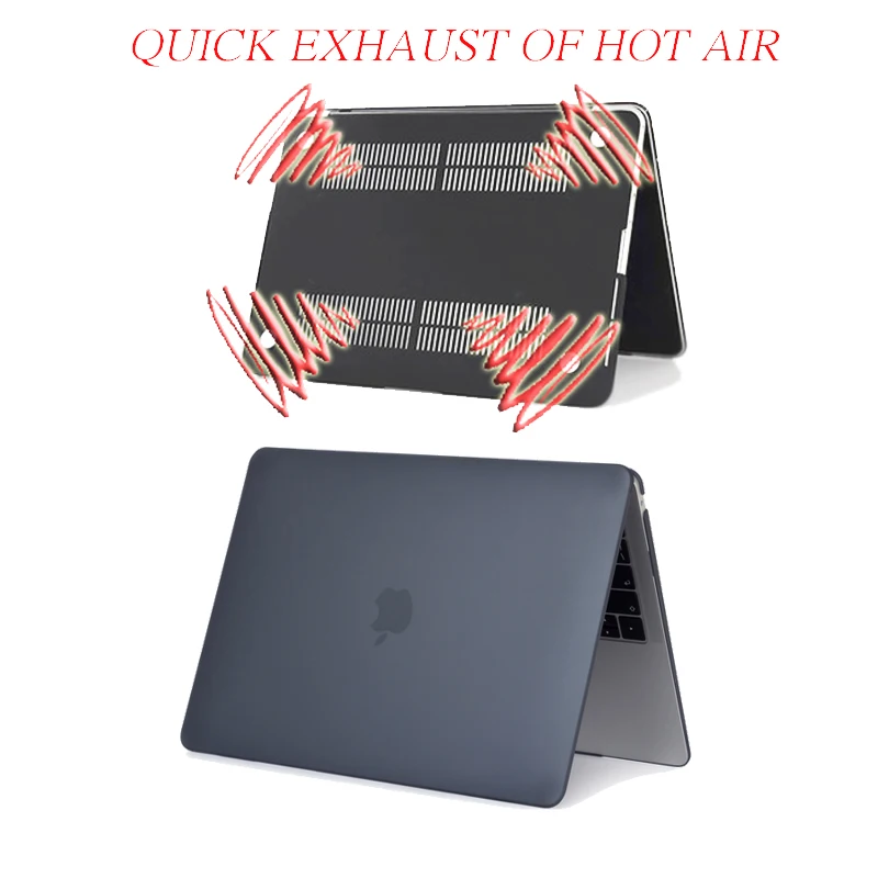 Матовый/Кристальный чехол для ноутбука Macbook Pro Retina Air 11 12 13 15 2019 mac новый pro 3 4 A1707 A1708