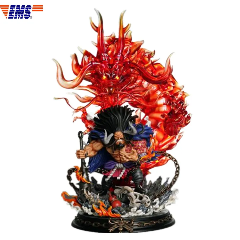 

ONE PIECE One Of The Four Emperor Kaido Beasts Pirates GK Resin Statue Action Figure Model Toy X715