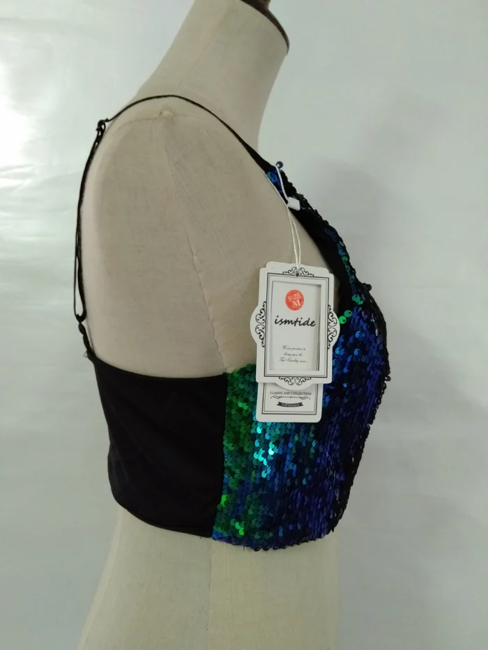festival glitter tank top sequin crop top 16