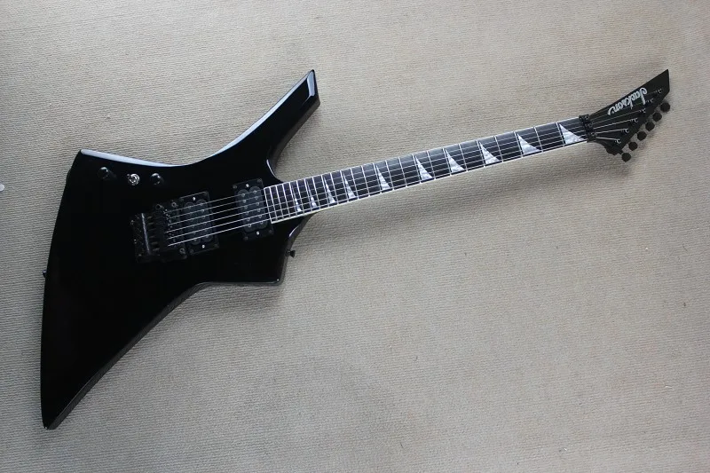 

Factory Wholesale New neck through body Left handed Jackson KE2 Kelly electric guitar Black Jackson guitar -1411-11