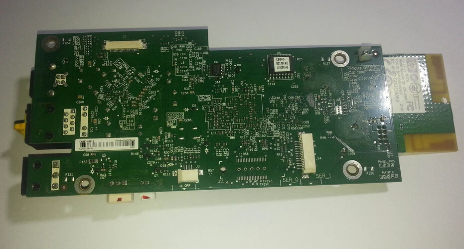 CB863 60013 основная плата для беспроводного принтера HP OfficeJet 6100 с WIFI модульными