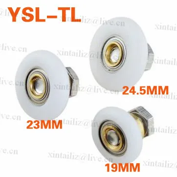 

[YSL-TL]shower room copper roller wheel bathromm sliding copper wheel glass door window roller