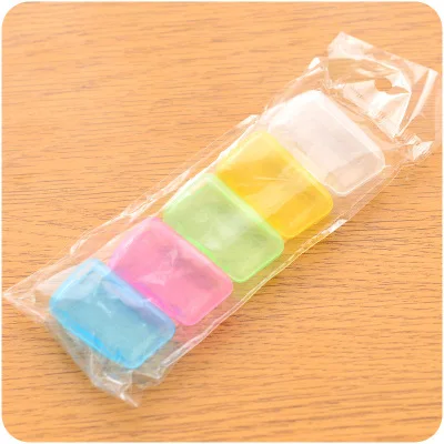 5Pcs Portable Tooth Brush Cap Case Toothbrush Cover Holder Health Germproof Travel Hiking Camping Toothbrushes Protector Hot - Цвет: 5pcs