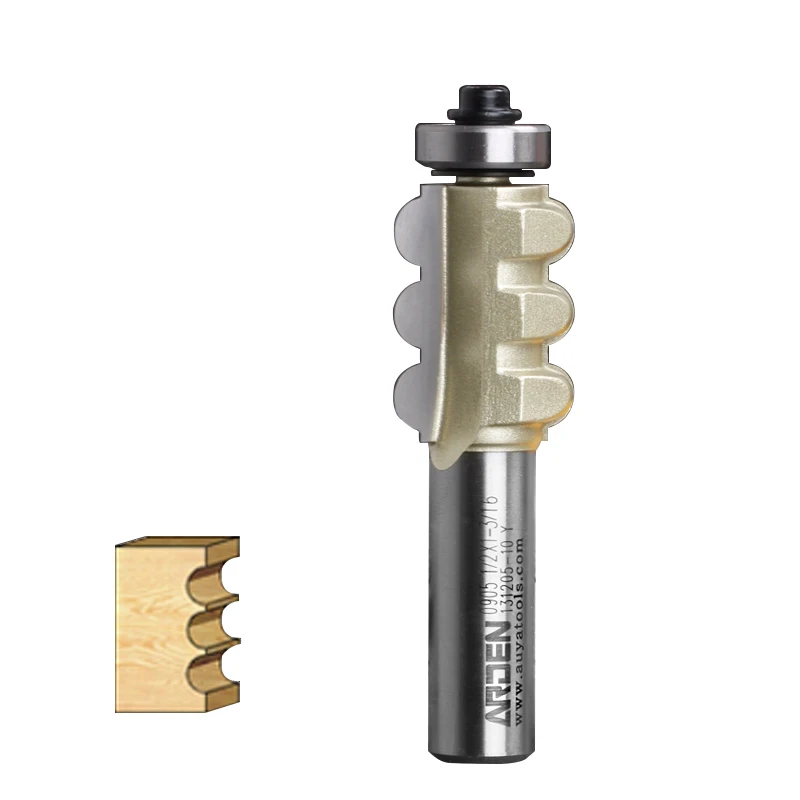 8*1/2*50 1/3PCS Router-Bit 8*1/2*63 8*1/2*76 Für Holzfräser Hartlegierung 