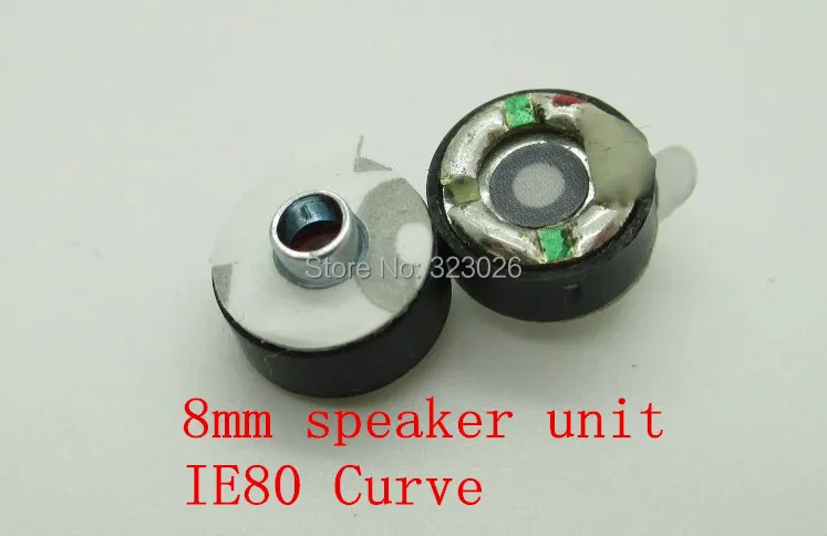 

8MM speaker unit original high-quality unit IE80 curve 10pcs