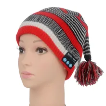 Взрослых Bluetooth беспроводной Smart Beanie Hat Новинка громкой музыки динамик Рождество шляпа один размер# VE10227