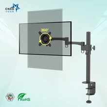 CNXD Fully Adjustable Height adjustable Tilting & Pivot Single Sight Single Monitor Easy Stand tablet stand