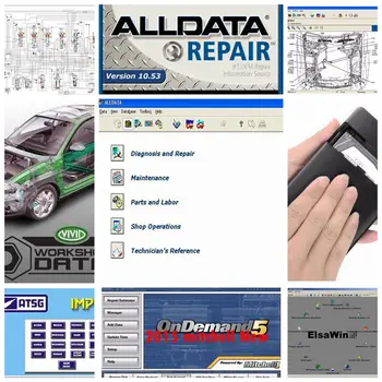 

Auto All data 1tb HDD harddisk alldata mitchell 17software with Vivid workshop data ElsaWin Atsg Alldata 10.53 Mitchell ondemand