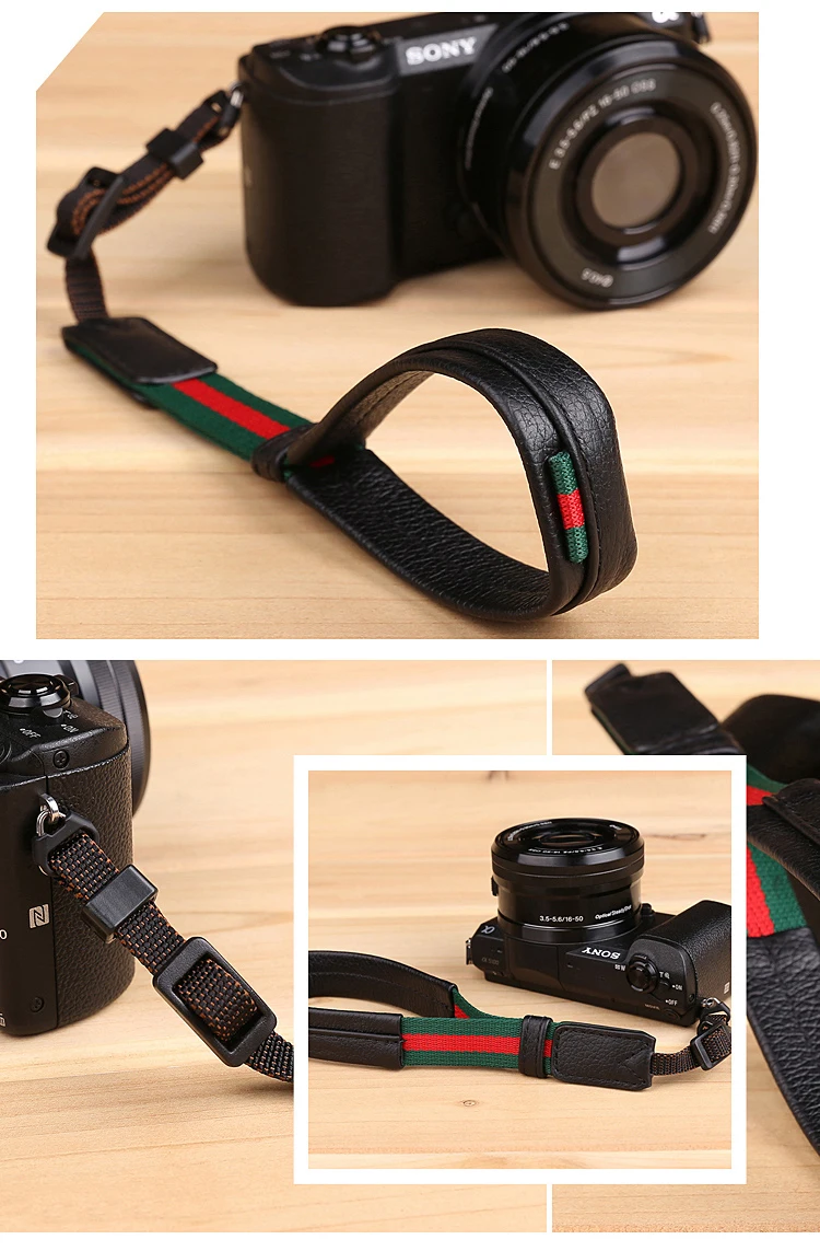à mão, alça para sony, fujifilm, nikon, olympus, canon leica, dslr