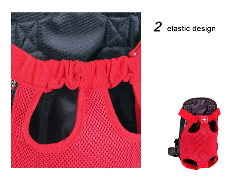 Pet Carrier Backpack Dog Travel Bag Adjustable Front Breathable Light Pet Cat Puppy Dog Carrier Legs Out Perfect for Hiking Camping6