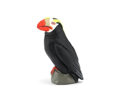 Jepang Asli Massal Hewan Crested Ibis Tufted Puffin Parrot Burung