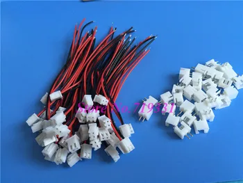 

50 SETS Mini Micro JST 2.5 2Pin XH Connector plug with Wires Cables