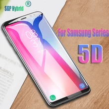

5D Curved Edge Full Cover For Samsung A8 Plus 2018 J7 Prime Screen Protector For Samsung J7 Plus A720Eurasia For J3 J5 J7pro