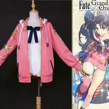 Fate/Grand Order Ishtar Cos косплей костюм купальник FGO Ishtar Косплей Белый комбинезон