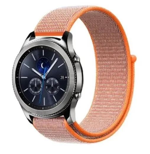 

wrist band for Samsung Gear sport gear 2 s2 s3 s4 Neo Live zenwatch 1/2 Ticwatch E/1/2 bracelet woven nylon strap