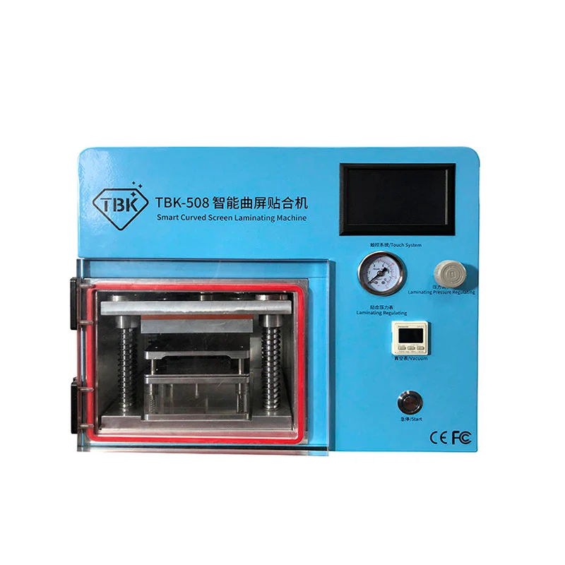  5 IN 1 TBK-508 Vacuum Laminating Machine for Sumsung S6 S6+ S7 S8 S8+ Edge Curved Phone LCD OCA Rep