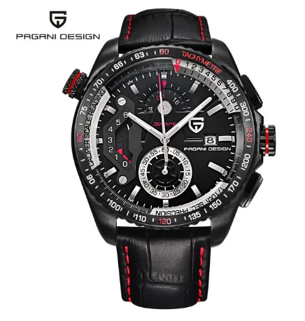 PAGANI DESIGN Luxury Brand Sport Watches Quartz Stainless Steel Full Watch Men's Watch / CX-2492C - Цвет: C