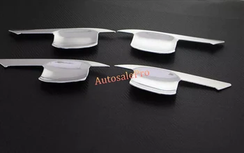 

ABS Chrome Exterior door handle bowl cover trim 4pcs For Hyundai Tucson 2016