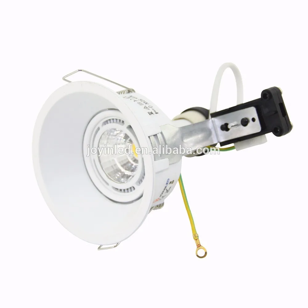 Fire Rated Square Led Ceiling Light Fixture Recessed Light Fixture of led spotlight Down Light