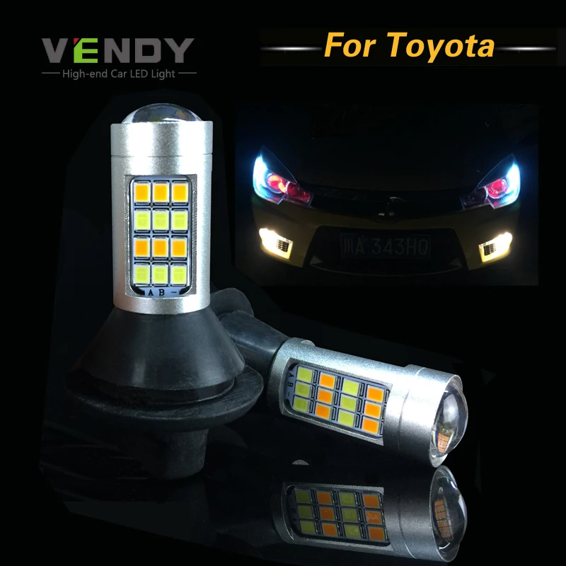 1set 7440 Wy21w Car Led Lamp Bulbs Canbus Auto Turn Light
