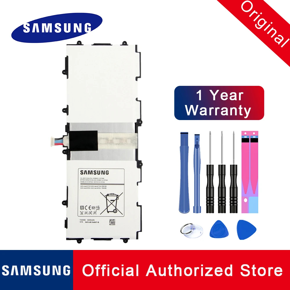 Аккумулятор T4500E для планшета Samsung Galaxy Tab 3 P5210 P5200 P5220 сменный аккумулятор 6800 мАч Akku +