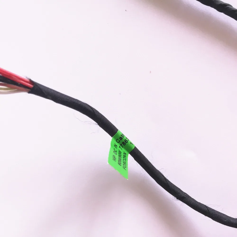 1 лот/10 шт. 778634-TD1 778634-FD1 для hp DC IN Cable DC power jack зарядный порт 60 Вт/90 Вт 12 см