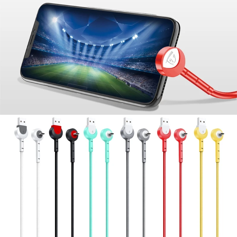 

Micro USB Data Cable Charge Stand Holder for Samsung S7 S6 Xiaomi Huawei ZTE HTC