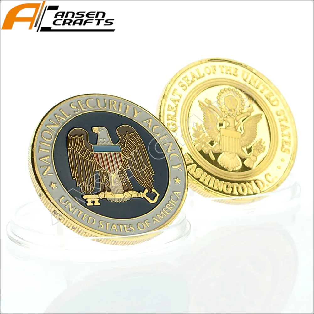 Buy National Security Agency Gold Coin Fr. USA from