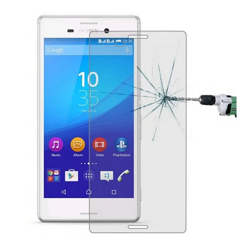 Tempered Glass For Sony Xperia M4 Aqua E2303 Dual E2312 Screen Protector 9H Protective Film Guard | Мобильные телефоны и