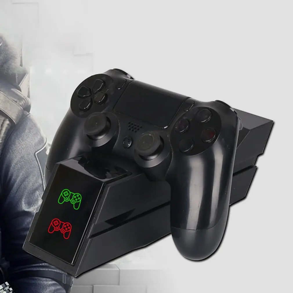 Для PS4 контроллер быстрозарядная станция Док-станция Подставка Dualshock USB кабель зарядное устройство База
