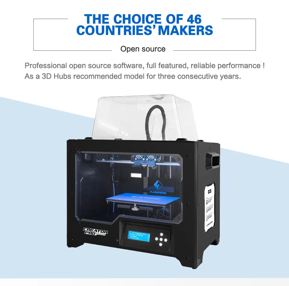FlashForge 3d Printer Creator Pro