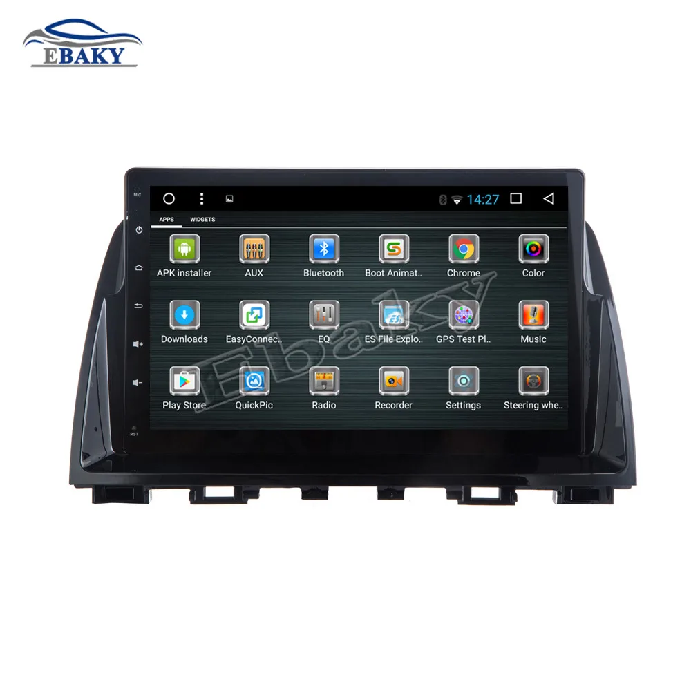 Discount NaviTopia 9inch 1GB/2GB RAM Quad Core/Octa Core Android 7.1/8.1 Car DVD Radio for Mazda 6 ATENZA 2014 2015 2016 GPS/wifi/map 4