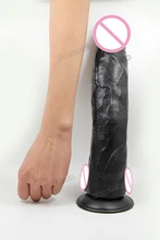 Sex Products Huge Black Dildo Shopping a 12 inch Extreme Big Realistic Sturdy Suction Cup Penis Dong for Women Sex Toys