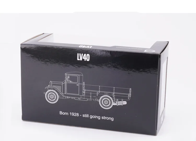 Оригинальная гоночная модель из 1:43 сплава, высокая имитация Volvo пикапа LV40 классический автомобиль, Подарочная коробка, Игрушечная модель автомобиля