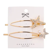 Минималистский жемчуг заколка-пряжка для волос заколка для волос геометрический Астра Шпилька заколка для волос для Для женщин девочек Аксессуары Укладка волос