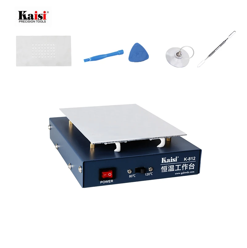 Kaisi 6," K-812 термостат нагревательная машина мобильный телефон ремонт жк-экран открытый сепаратор паяльная станция для iPhone samsung