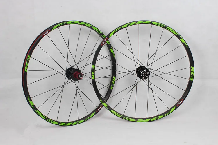 Discount RT RC3 Mountain Bike Bicycle front 2 rear 4 sealed bearing aluminum alloy rim multicolor wheels 9