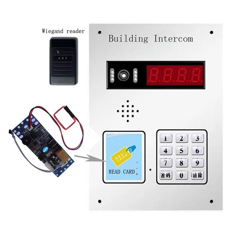 RFID EM/ID встроенный дверной контроль доступа беспроводная идентификационная