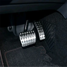 Welkinry Авто Крышка для Benz ML или GLE защелка из нержавеющей стали-fit Пряжка AT; акселератор Тормозная крышка педали отделка