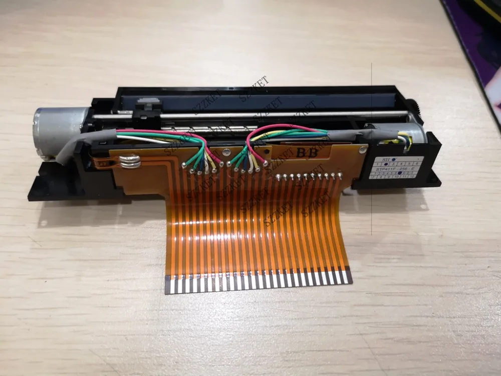 Новая Оригинальная термальная печатающая головка STP411F-256-E сердечник принтера для
