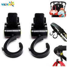 2 шт многоцелевой детский крючок для коляски 360 Вращающаяся вешалка крючки сумка для хранения коляски Аксессуары для детской коляски