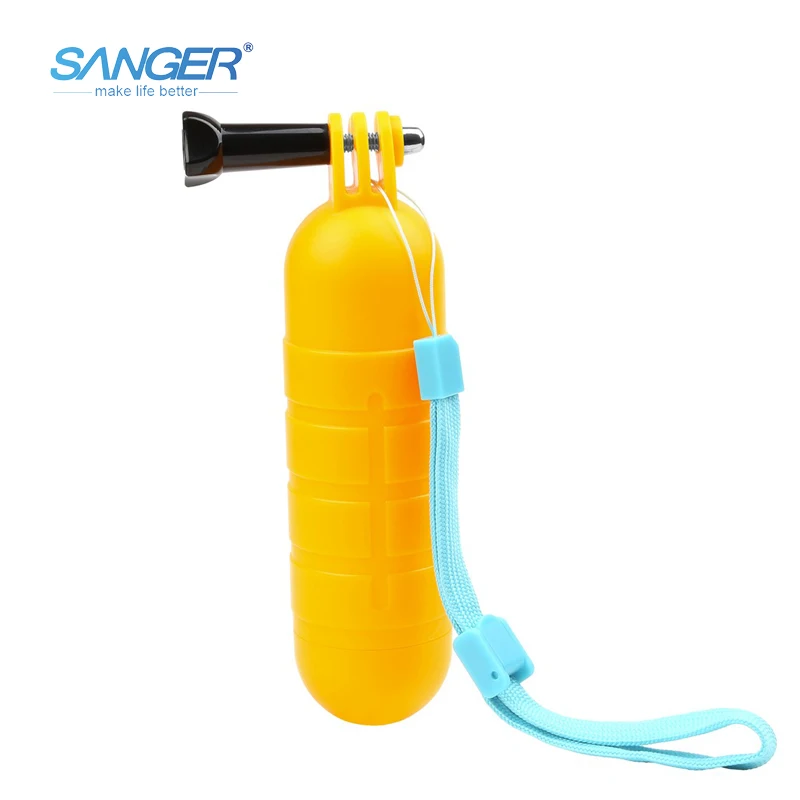 

SANGER Waterproof Bobber Floating Non-slip Hand Bar Selfie Grip for Gopro Hero 5 4 3+ Xiaomi Yi 4K SJCAM SJ4000 Action Camera