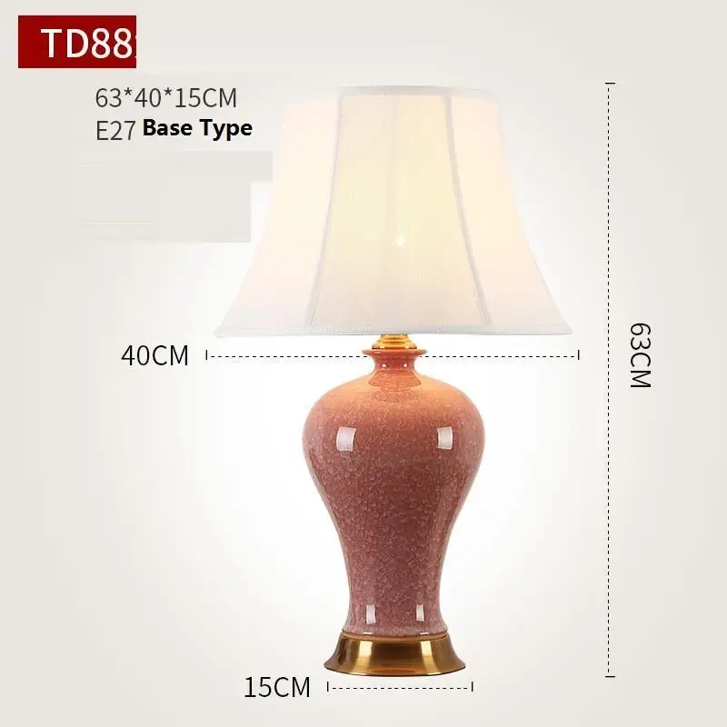 Version B Lampade Da Tavolo, домашний декор, хрустальный стол, Abajur Quarto, декоративный дом, Lampara De Mesa Para El Dormitorio, прикроватная лампа - Цвет абажура: Version B