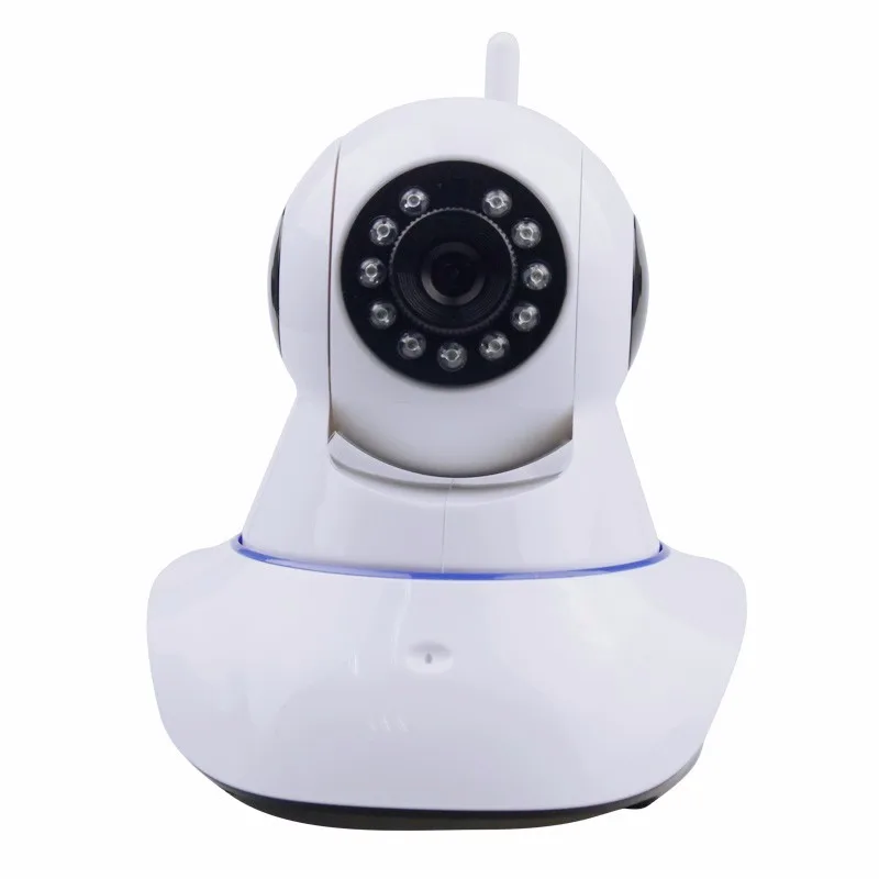 Электронная сигнализация безопасности HD 720P H.264 IP камера P2P Pan Tilt WiFi Беспроводная сетевая IP камера безопасности Детский монитор PTZ ночное видение
