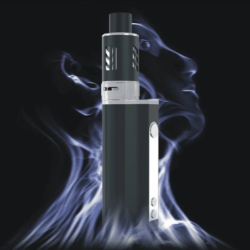 FERSHA electronic cigarette 80W LED display Vape mod kit box 2200 MAH battery 2ml oil storage atomizer Power adjustable FERSHA electronic cigarette 80W LED display Vape mod kit box 2200 MAH battery 2ml oil storage atomizer Power adjustable