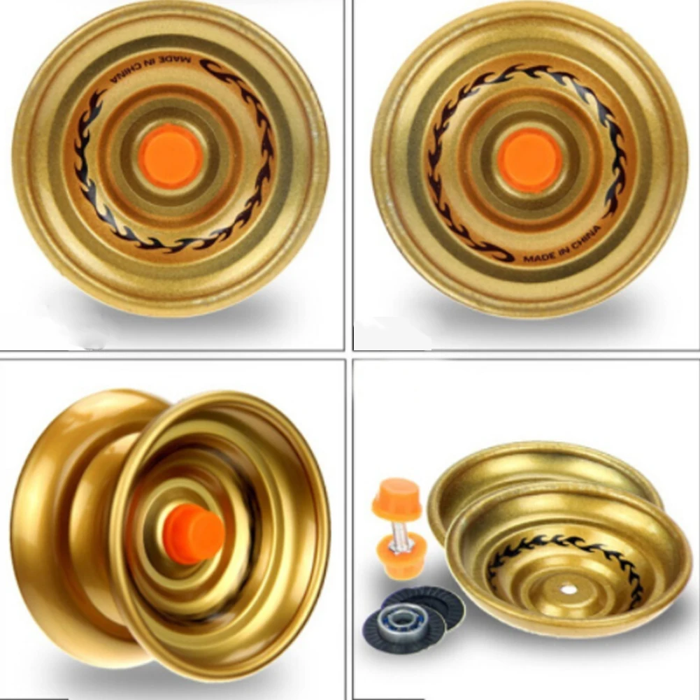 YoYo Classic Baby Toys Professional Magic Yoyo Aluminum Alloy Metal YoYo with Spinning String YoYo Classic Baby Toys Professional Magic Yoyo Aluminum Alloy Metal YoYo with Spinning String