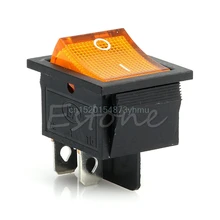 1pc Red 4 Pin Light On/off Boat Rocker Switch 250V 16A AC AMP 125V/20A -L057 New hot