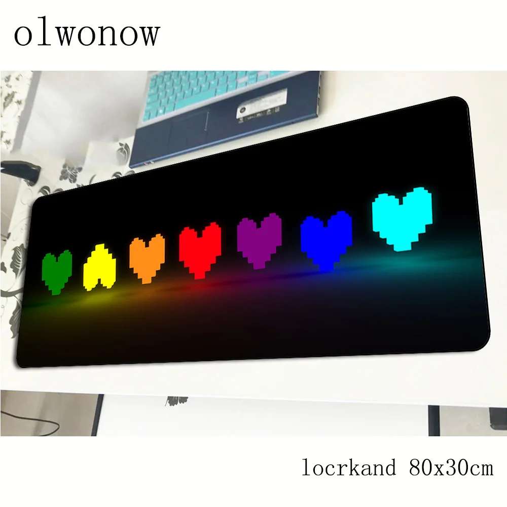  undertale mousepad 80x30cm large gaming mouse pad big gamer mat best seller computer desk padmouse 